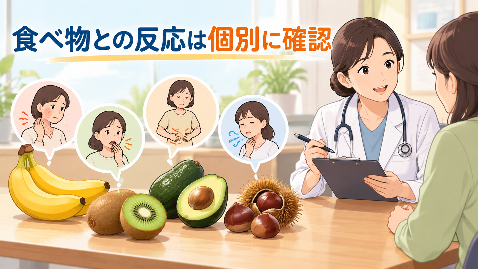 パウダーフリーとラテックスフリーを取り違えない