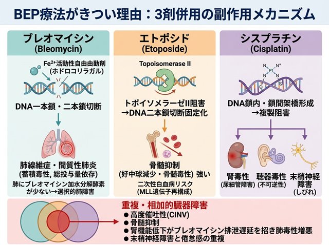 BEP療法がきつい理由