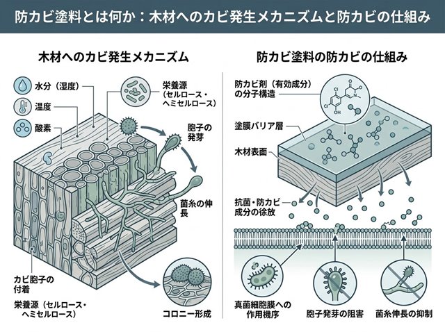 防カビ塗料とは何か