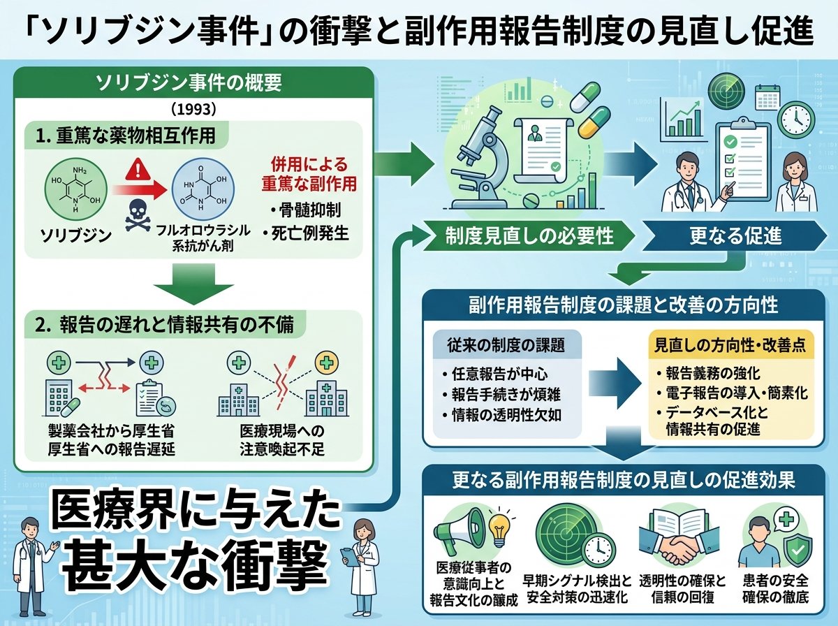 副作用報告制度の見直しをさらに促した「ソリブジン事件」の衝撃